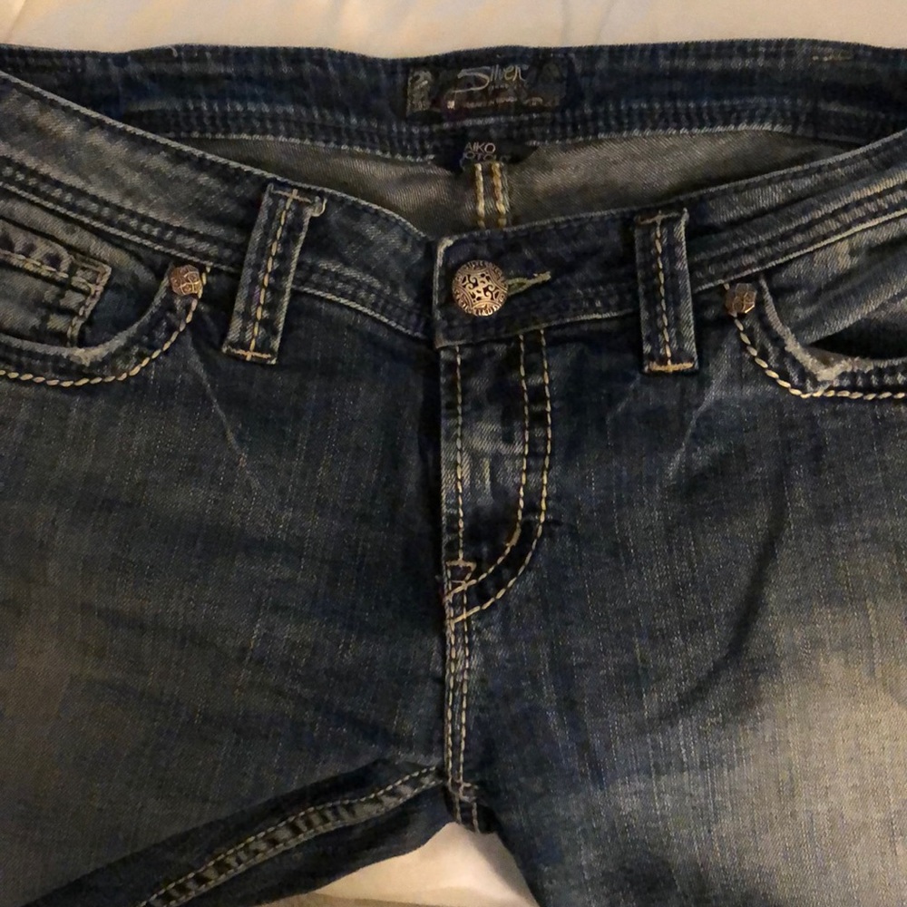 Silver aiko boot cut 34/29